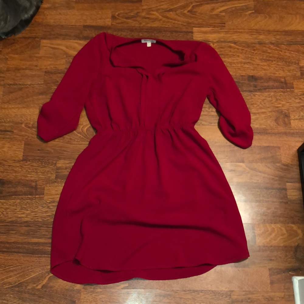 Crimson dress